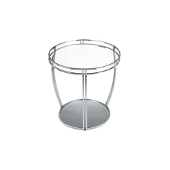 Okrągły stolik kawowy India 58 cm * HowHomely Discount
