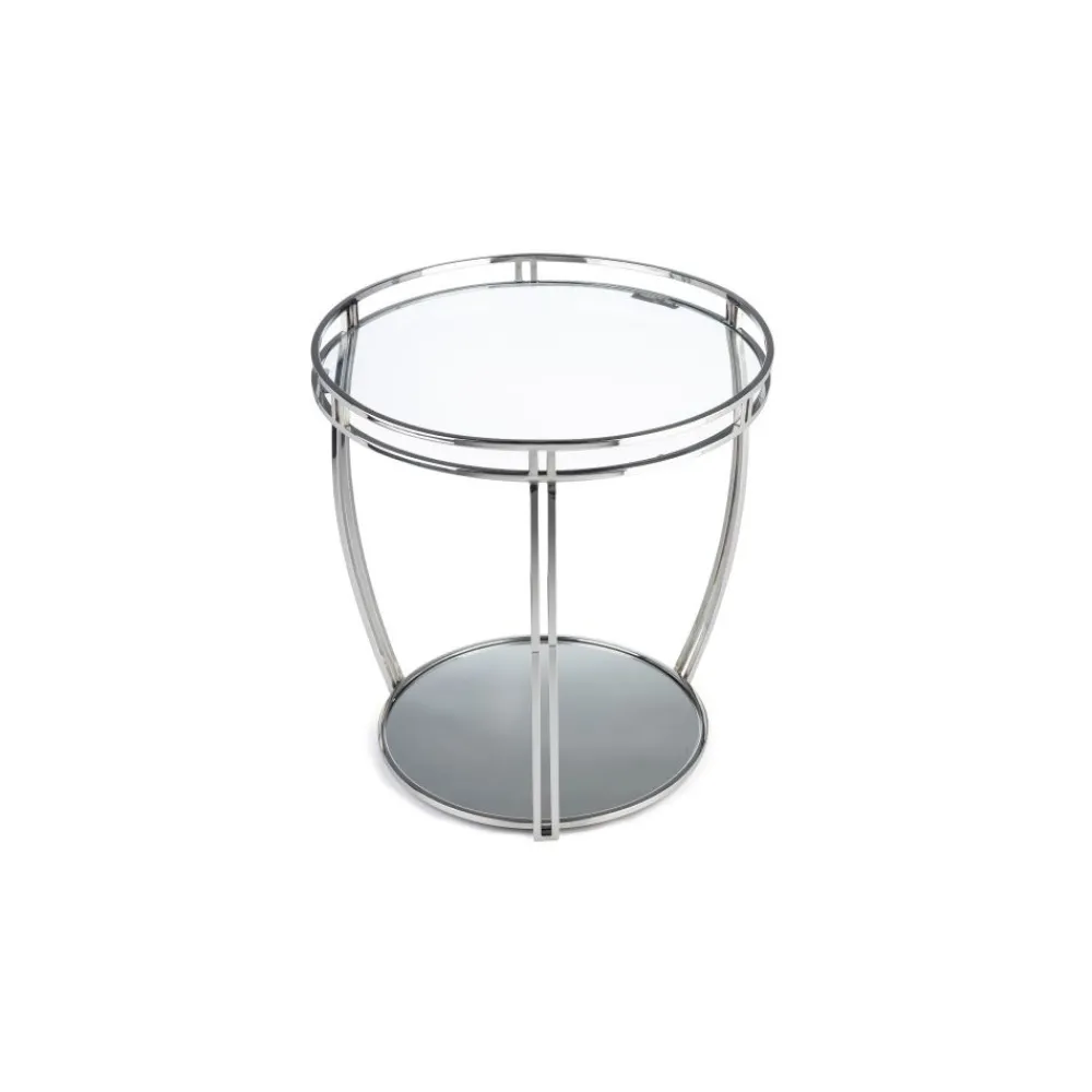 Okrągły stolik kawowy India 58 cm * HowHomely Discount