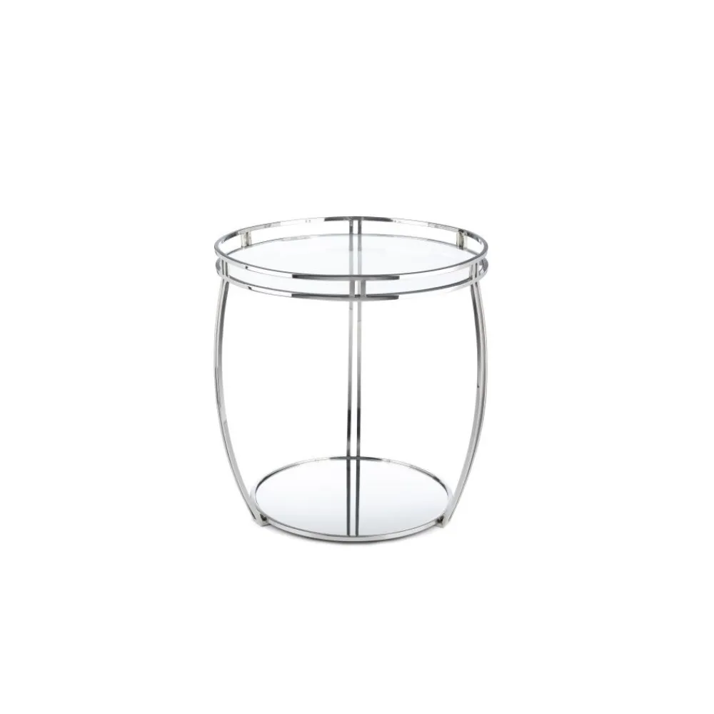 Okrągły stolik kawowy India 58 cm * HowHomely Discount