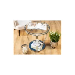Okrągły stolik kawowy India 58 cm * HowHomely Discount