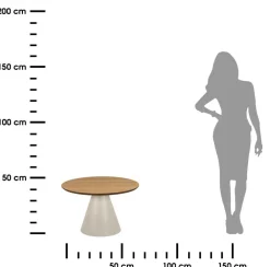 Okrągły stolik kawowy Soli 65 cm * Actona Best