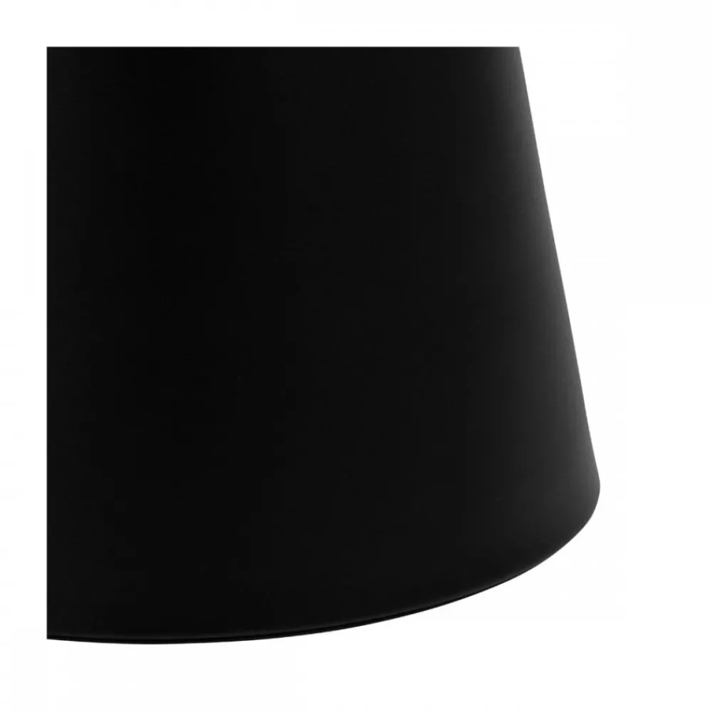 Okrągły stolik kawowy Soli 45 cm czarno-beżowy * Actona Discount