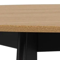 Okrągły stół Roxby 105 cm beżowo-czarny * Actona Sale