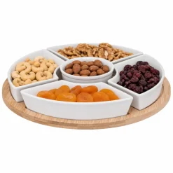 Okrągły zestaw do przekąsek na tacy * Secret de Gourmet Sale