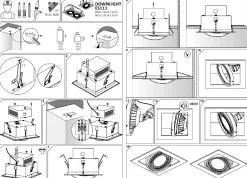 Oprawa Podtynkowa DOWNLIGHT Biały 2xGU10 ES111