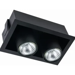 Oprawa podtynkowa EYE MOD czarna 2xGU10
