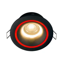 Oprawa Podtynkowa FOXTROT Czarny 1xGU10 IP54/20