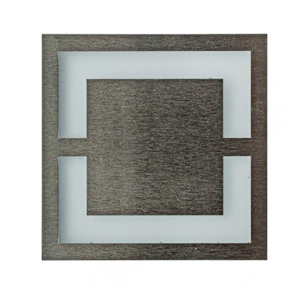 Oprawa Podtynkowa Schodowa QUADRO Brązowy Barwa Ciepła 0,6W