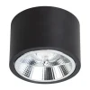 Oprawa sufitowa REDONDO Czarna 1xGU10 AR111