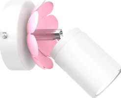 Oprawa Sufitowa Spot FLOWER Biały Różowy 1xGU10