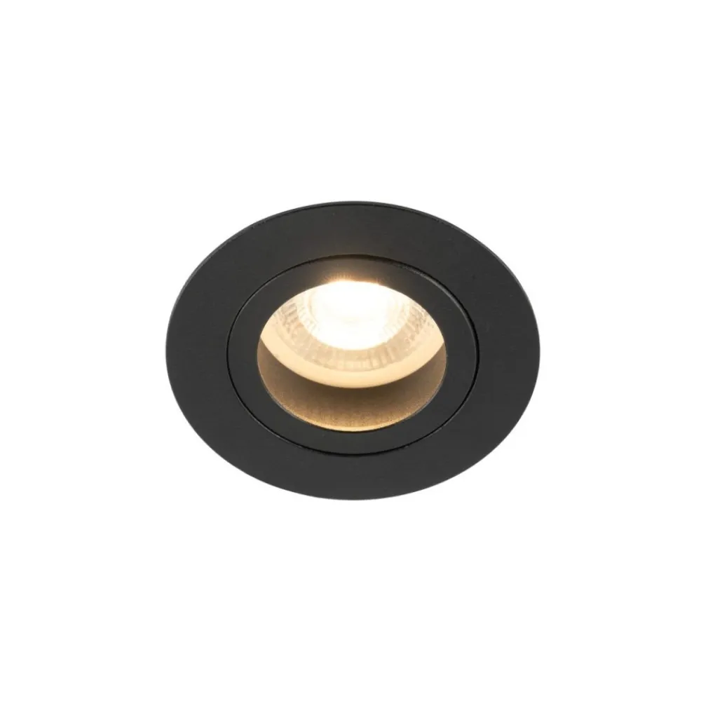 Oprawa podtynkowa AURA czarna 1xGU10 * TK Lighting