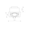 Oprawa Podtynkowa DOWNLIGHT Biały 1xGU10 ES111 * Nowodvorski Online