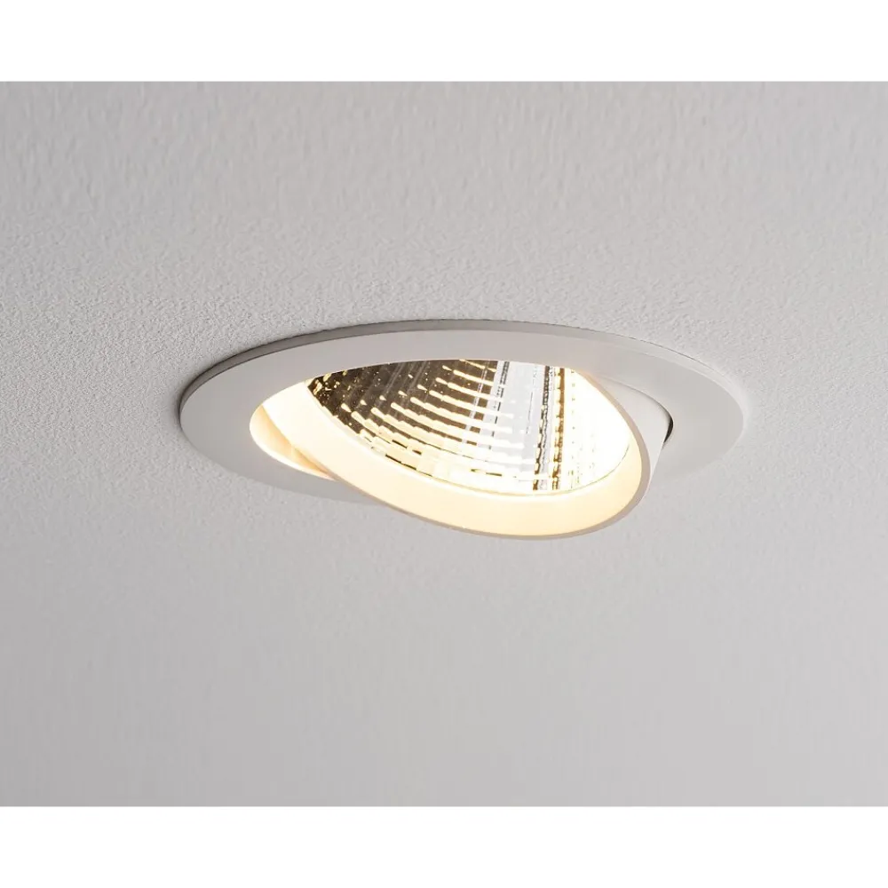 Oprawa Podtynkowa EGINA Biały LED 10W IP20 3000K * Nowodvorski Discount