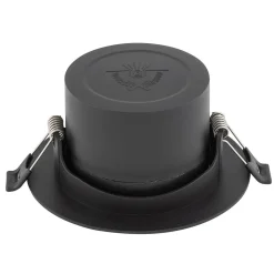 Oprawa Podtynkowa EGINA Czarny LED 10W IP20 3000K * Nowodvorski Discount