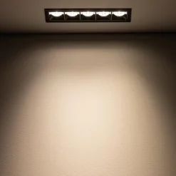 Oprawa Podtynkowa MIDI Czarny 20W RECESSED 3000K * Nowodvorski Outlet