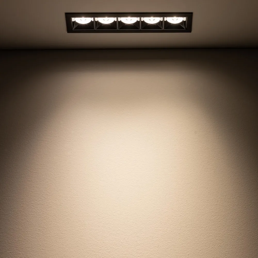 Oprawa Podtynkowa MIDI Czarny 20W RECESSED 3000K * Nowodvorski Outlet