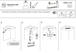 Oprawa Podtynkowa MINI Biały 10W RECESSED 4000K * Nowodvorski Discount