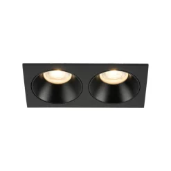 Oprawa podtynkowa PRISMA DUO czarna 2xGU10 * TK Lighting Discount