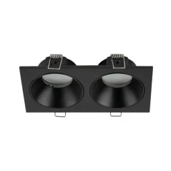 Oprawa podtynkowa PRISMA DUO czarna 2xGU10 * TK Lighting Discount