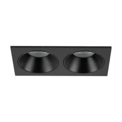 Oprawa podtynkowa PRISMA DUO czarna 2xGU10 * TK Lighting Discount