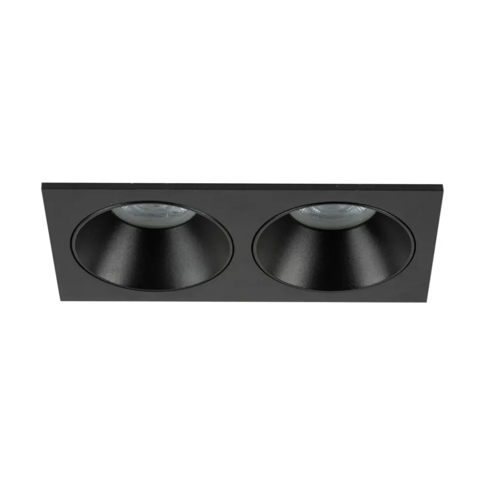 Oprawa podtynkowa PRISMA DUO czarna 2xGU10 * TK Lighting Discount