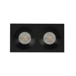 Oprawa podtynkowa PRISMA DUO czarna 2xGU10 * TK Lighting Discount