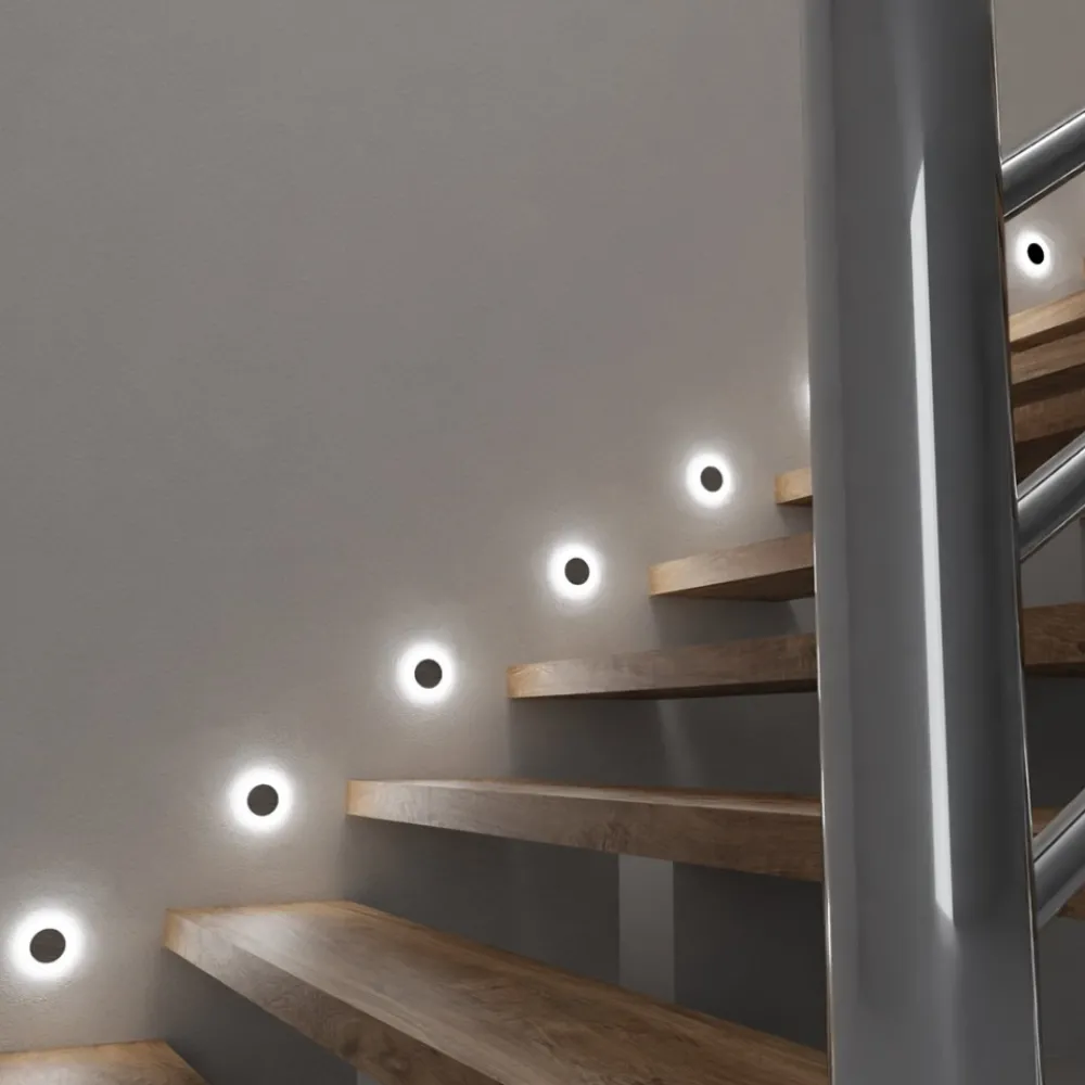 Oprawa Podtynkowa Schodowa OTI Biały Barwa Neutralna 0,6W LED 7cm * Eko-light Hot