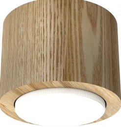 Oprawa Punktowa DOWNLIGHT WOOD Brązowy 1xGX53 Okrągły * Luminex Best