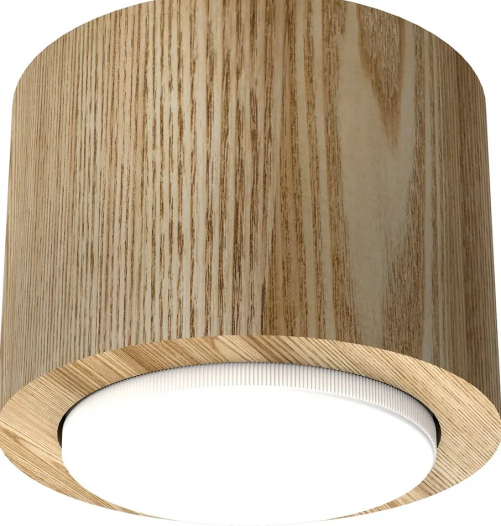 Oprawa Punktowa DOWNLIGHT WOOD Brązowy 1xGX53 Okrągły * Luminex Best
