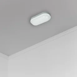 Oprawa sufitowa DAVO Owalna Biała 8W LED 4000K IP64 * Eko-light Clearance