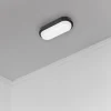 Oprawa sufitowa DAVO Owalna Czarna 18W LED 4000K IP64 * Eko-light Hot