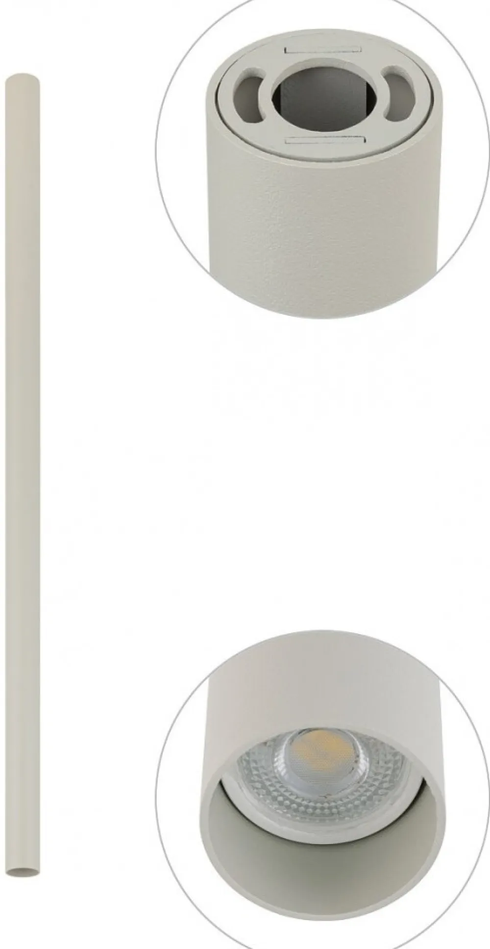 Oprawa Sufitowa FOURTY LSzary 1xGU10 90cm * Nowodvorski Online