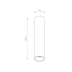 Oprawa Sufitowa FOURTY S Szary 1xGU10 18,5cm * Nowodvorski Hot