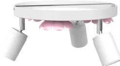 Oprawa Sufitowa Spot FLOWER Biały Różowy 3xGU10 Plafon * Luminex Sale