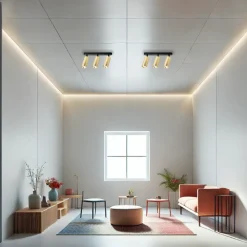 Oprawa sufitowa Spot MICA Złoty 3xGU10 * Eko-light Outlet