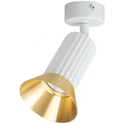 Oprawa sufitowa Spot TULIP Biała Złota 1xGU10 * Eko-light Outlet