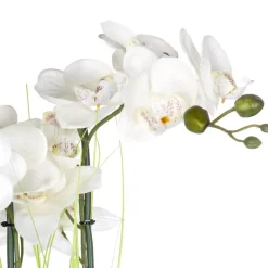 Orchidea w srebrnej doniczce 53 cm * Atmosphera Hot