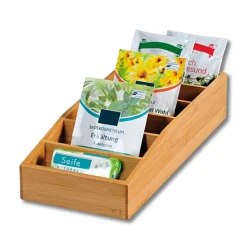Organizer bambusowy na przyprawy 15x35xh10 cm