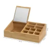 Organizer kosmetyczny z lusterkiem 25x13x8 cm