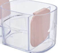 Organizer kuchenny z dozownikiem na mydło Poly róż