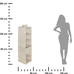 Organizer wiszący do szafy Dressy beż * 5five Simply Smart Hot