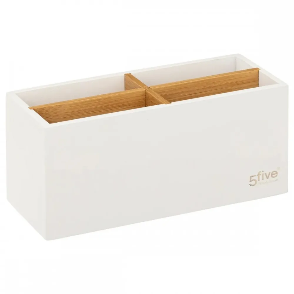 Organizer z 4 przegródkami Natureo White * 5five Simply Smart