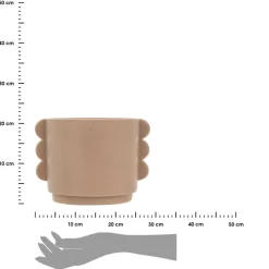 Osłonka ceramiczna 18 cm Hind brąz * Atmosphera Clearance
