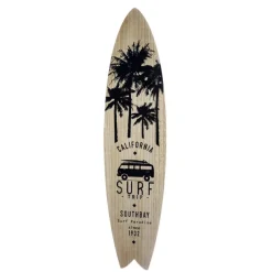 Ozdoba ścienna Surf Board czarna * Atmosphera