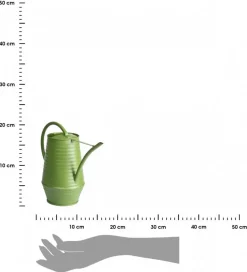 Ozdobna konewka jasno zielona 1L