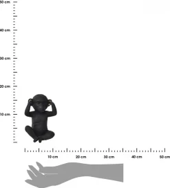 Ozdobna figurka małpka Charlie Oreille * TENDANCE Hot