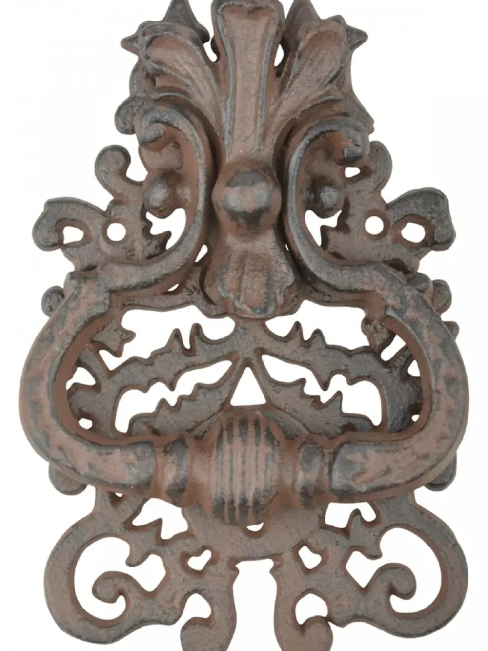 Ozdobna kołatka żeliwna do drzwi 19 cm * Esschert Design Outlet