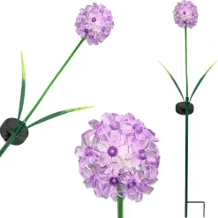 Ozdobny kwiat LED na patyku liliowy h70 cm * Exner GmbH Best