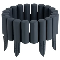 Palisada ogrodowa Garden Frame 2,2 m antracyt zestaw 8 szt