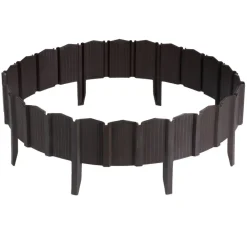 Palisada ogrodowa Garden Linea brąz 78,5x0,8xh10,5 cm